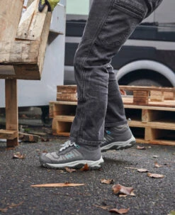 Keen Women's Reno KBF Waterproof Mid (Carbon-Fiber Toe) | Magnet/Ipanema -Keen Deals Store SDD 506 PDP Reno 1027104 Left Image