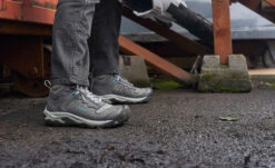 Keen Women's Reno KBF Waterproof Mid (Carbon-Fiber Toe) | Magnet/Ipanema -Keen Deals Store SDD 506 PDP Reno 1027104 Top Image