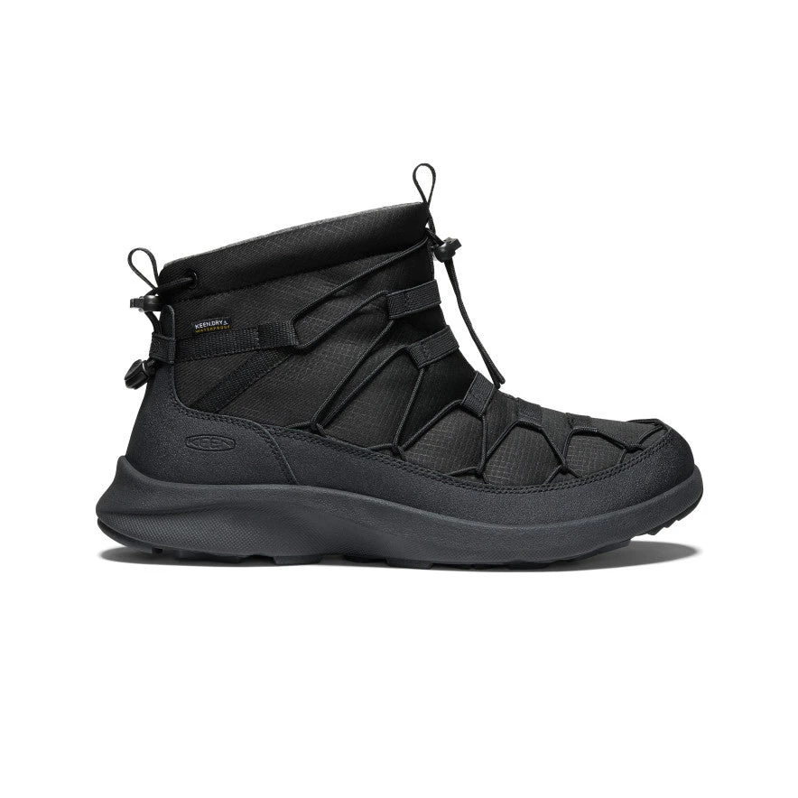 Keen Men's UNEEK SNK Waterproof Chukka | Triple Black/Black 1 Keen Men's UNEEK SNK Waterproof Chukka | Triple Black/Black