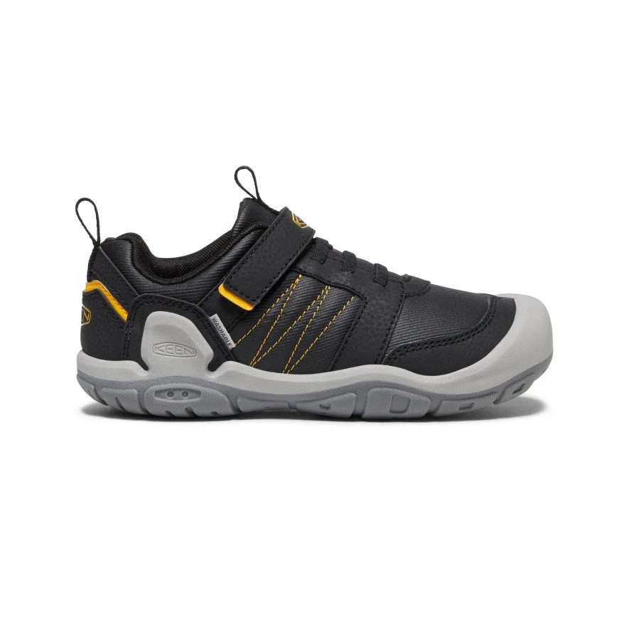 Big Kids' Knotch Peak Sneaker | Black/KEEN Yellow 1 Big Kids' Knotch Peak Sneaker | Black/KEEN Yellow