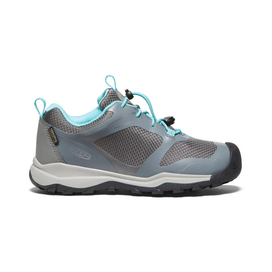 Keen Big Kids' Wanduro Waterproof Shoe | Steel Grey/Ipanema 1 Keen Big Kids' Wanduro Waterproof Shoe | Steel Grey/Ipanema
