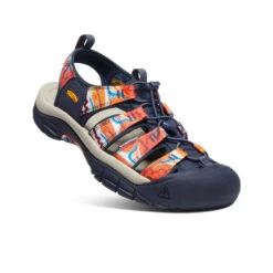Keen Men's Newport X Outdoor Afro | Groovy Orange/Navy -Keen Deals Store b1e2cf792bfff0e3ef1452d6ac0414715e685b39