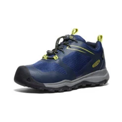 Keen Big Kids' Wanduro Waterproof Shoe | Sky Captain/Evening Primrose -Keen Deals Store b9b80824970ebc11635385254885f26addc228d5