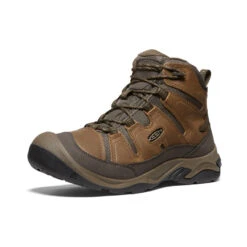 Keen Men's Circadia Waterproof Boot Wide | Bison/Brindle -Keen Deals Store ba6886298567ce3a903d19b67040f717659cf71b