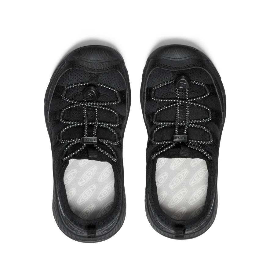 Keen Little Kids' Motozoa Sneaker | Black/Black 4 Keen Little Kids' Motozoa Sneaker | Black/Black - Image 4