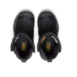 Keen Little Kids' Puffrider Waterproof Winter Boot | Black/Steel Grey -Keen Deals Store c17d64e4555a11bb4fe76f239058e355b640c41e