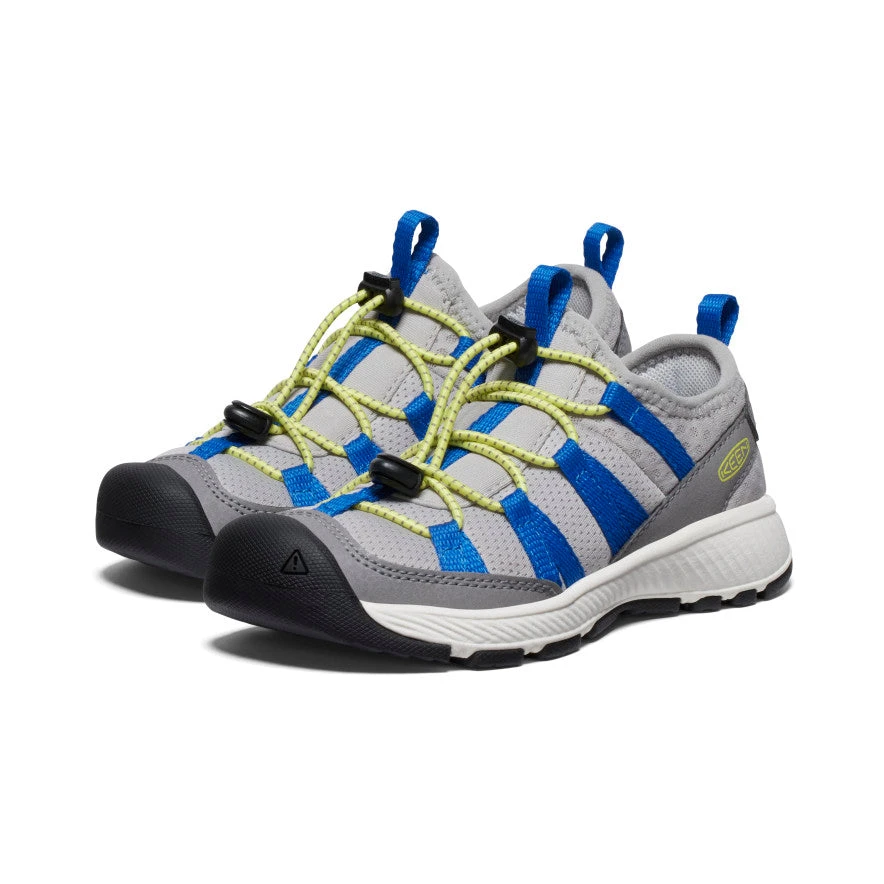 Keen Little Kids' Motozoa Sneaker | Steel Grey/Evening Primrose 2 Keen Little Kids' Motozoa Sneaker | Steel Grey/Evening Primrose - Image 2