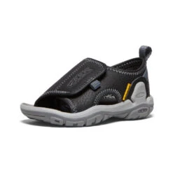 Keen Toddlers' Knotch River Open-Toe | Black/Steel Grey -Keen Deals Store c80f7096dbe1accb84a0e4cd45b8253b34094e2d