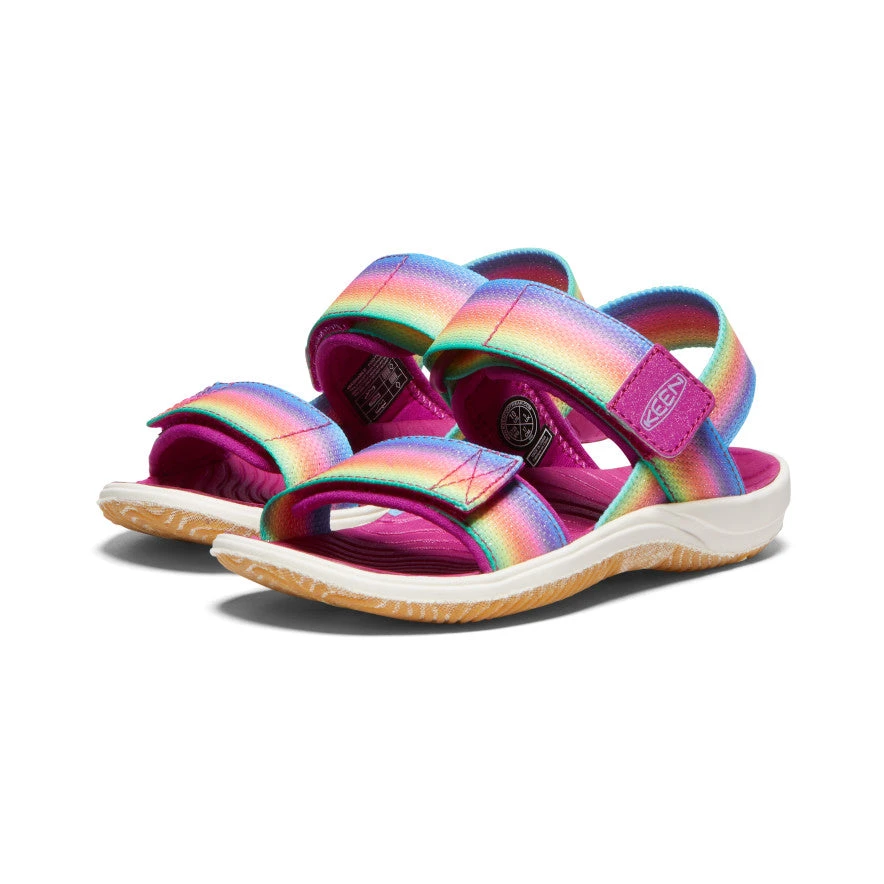 Keen Little Kids' Elle Backstrap | Rainbow/Festival Fuchsia 2 Keen Little Kids' Elle Backstrap | Rainbow/Festival Fuchsia - Image 2