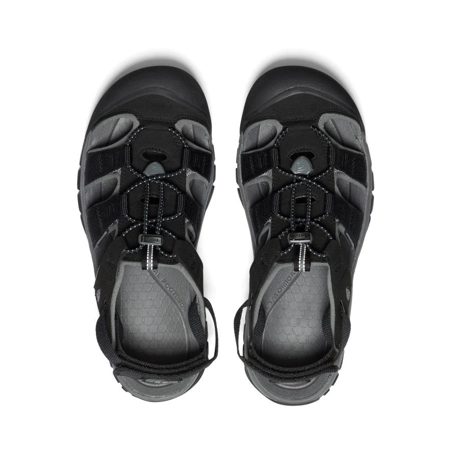Keen Men's Rapids H2 Sandal | Black/Steel Grey 4 Keen Men's Rapids H2 Sandal | Black/Steel Grey - Image 4