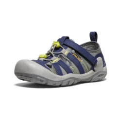 Keen Big Kids' Knotch Creek | Steel Grey/Blue Depths -Keen Deals Store e704048658541945171520737a74e32f435b42e6