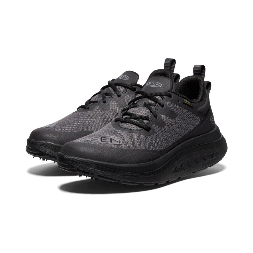 Keen Women's WK400 Waterproof Walking Shoe | Triple Black 2 Keen Women's WK400 Waterproof Walking Shoe | Triple Black - Image 2