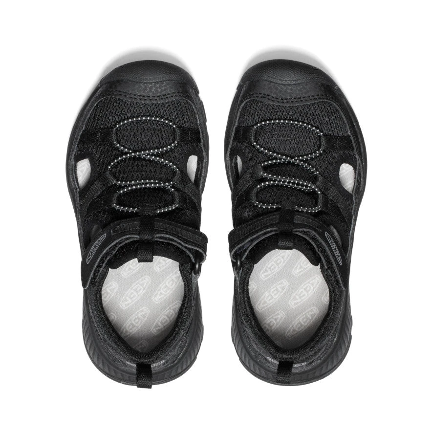 Keen Little Kids' Motozoa Sandal | Black/Alloy 4 Keen Little Kids' Motozoa Sandal | Black/Alloy - Image 4