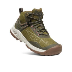 Keen Women's NXIS EVO Waterproof Boot | Olive Drab/Silver Birch -Keen Deals Store f1f8df34c0b8648f3ddce7033c87cbf576a98441
