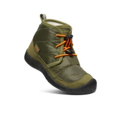 Keen Big Kids' Howser II Waterproof Chukka | Capulet Olive/Russet Orange -Keen Deals Store f46d12f50839bca4f73ca8787ee0031767c649f5