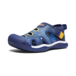 Keen Little Kids' Stingray Sandal | Bright Cobalt/Blue Depths -Keen Deals Store faff85e45d256f2ffa761b02675d67c3fb461552